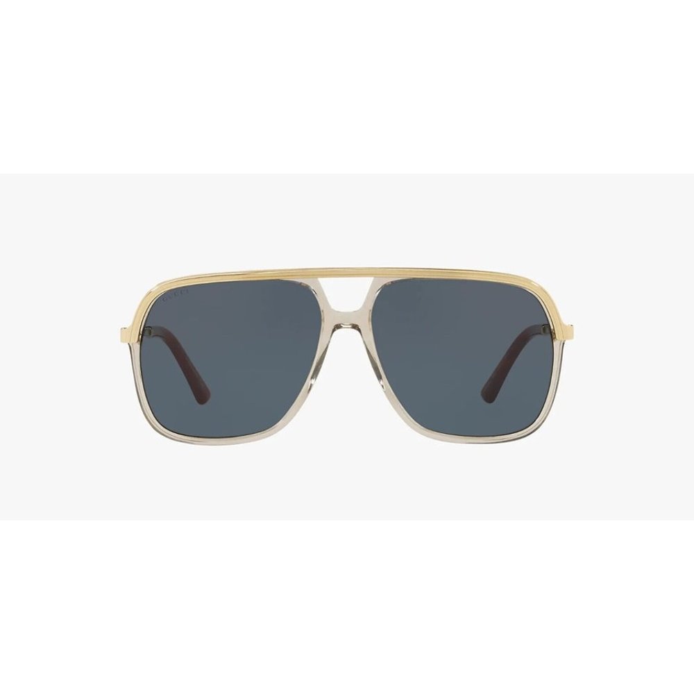 Gucci Unisex Rectangular Sunglasses w/Blue UV Protective Lens GG0200S - Picture 2 of 4